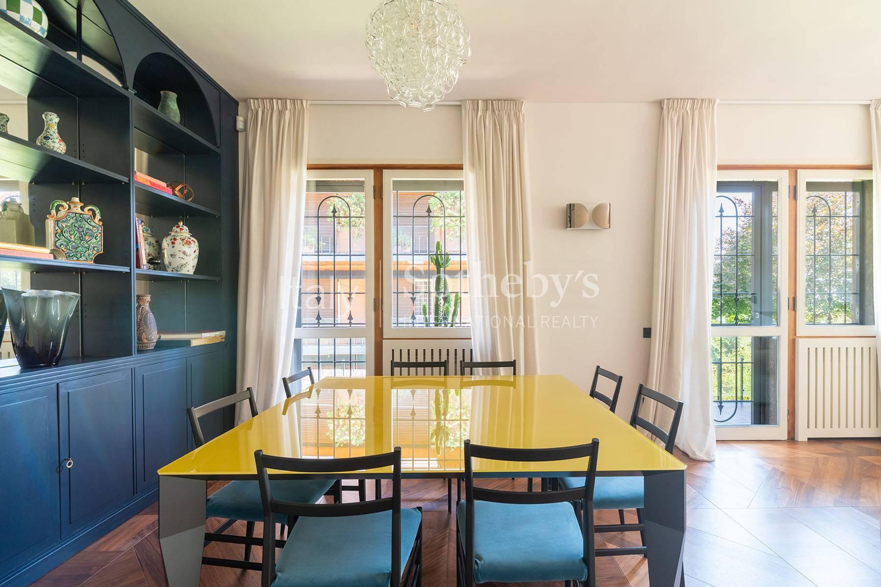 Rifinito appartamento nella famosa Via Piccolomini, in vendita, Roma | Sotheby’s Realty Italy - 5