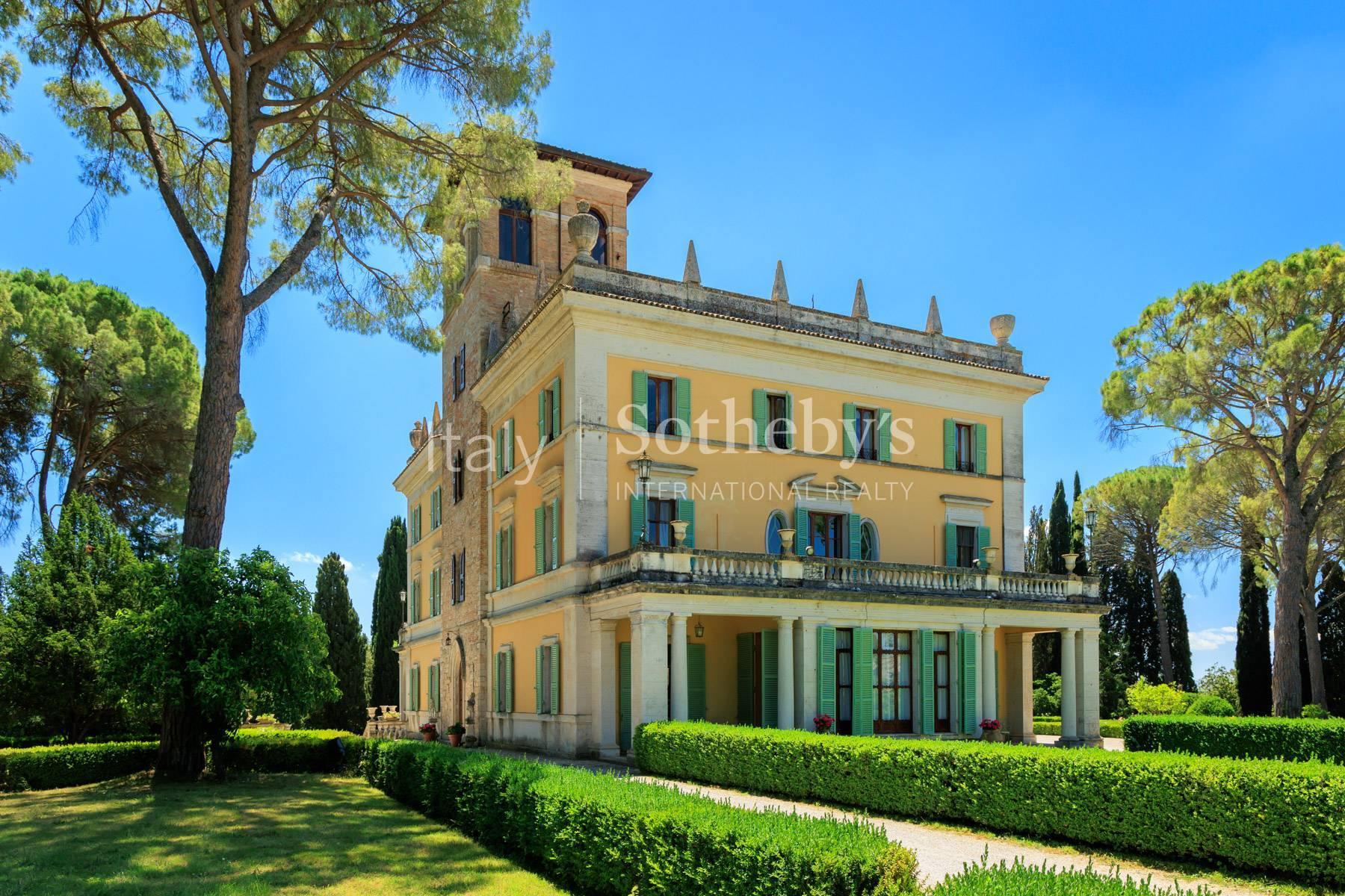 Magnifica Villa storica con giardino all' italiana in Umbria - 5