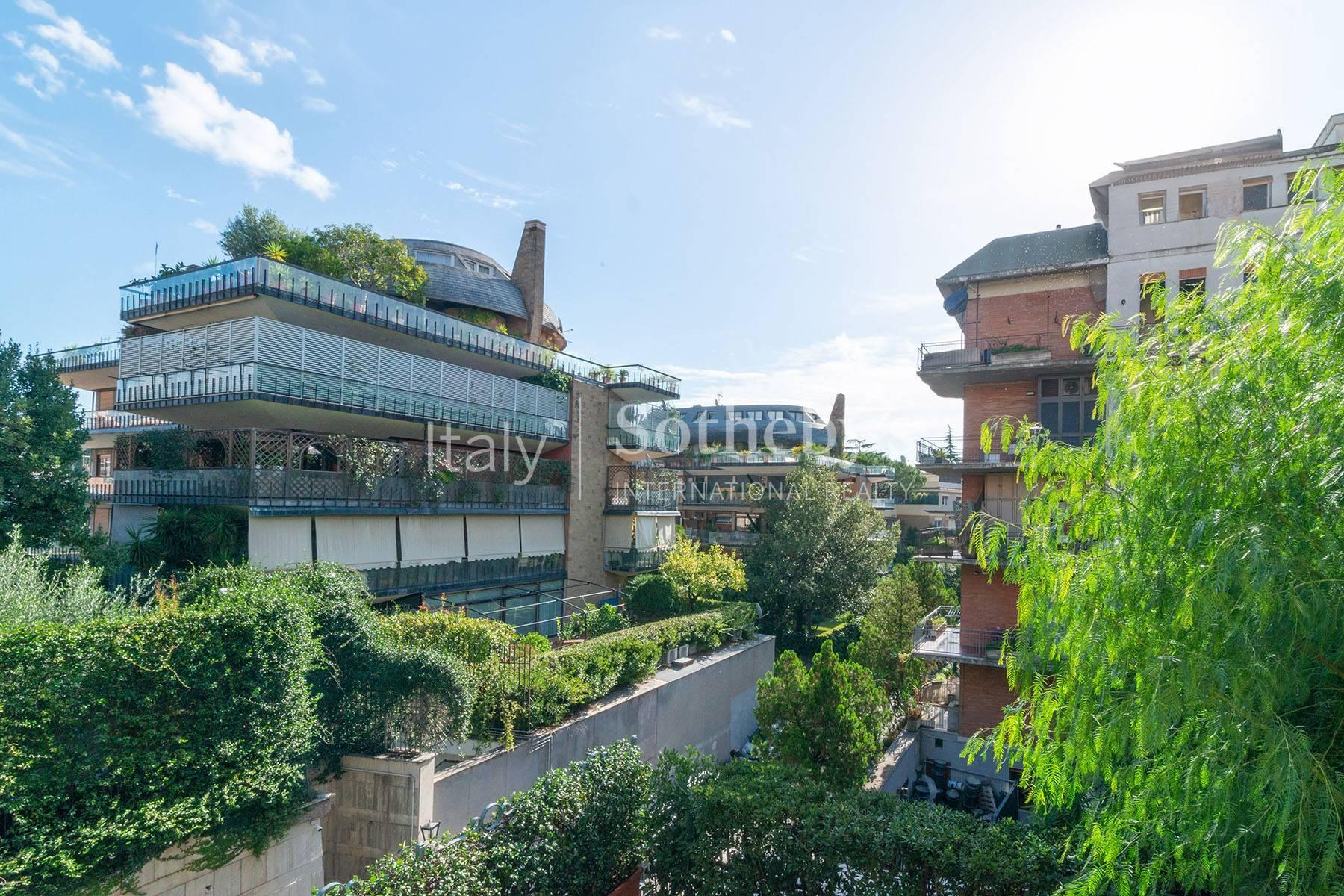Luminoso appartamento con ampi terrazzi, in vendita, Roma | Sotheby’s Realty Italy - 6