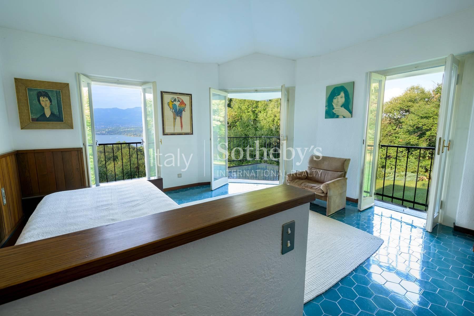 Affascinante villa anni '60 con vista sul lago di Varese, in vendita, Daverio | Sotheby’s Realty Italy - 10