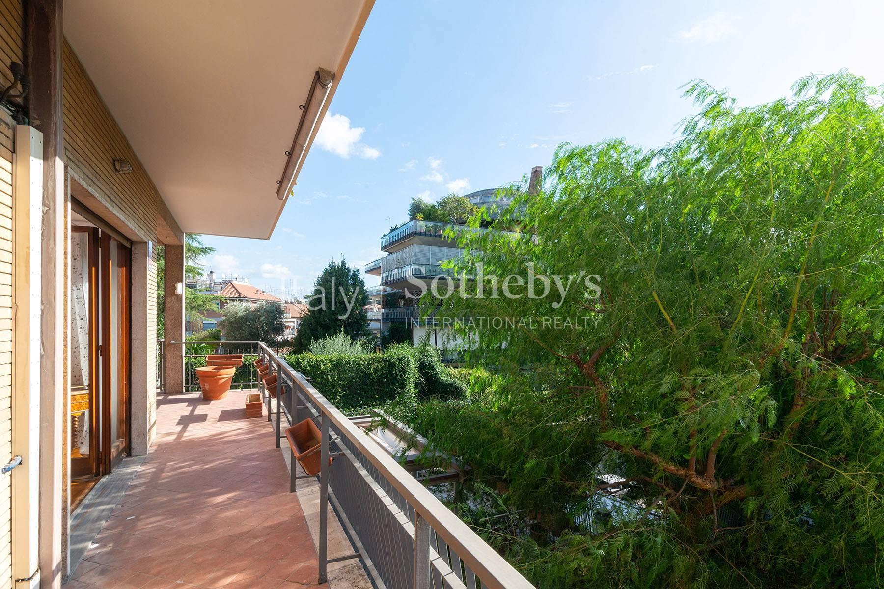 Luminoso appartamento con ampi terrazzi, in vendita, Roma | Sotheby’s Realty Italy - 23