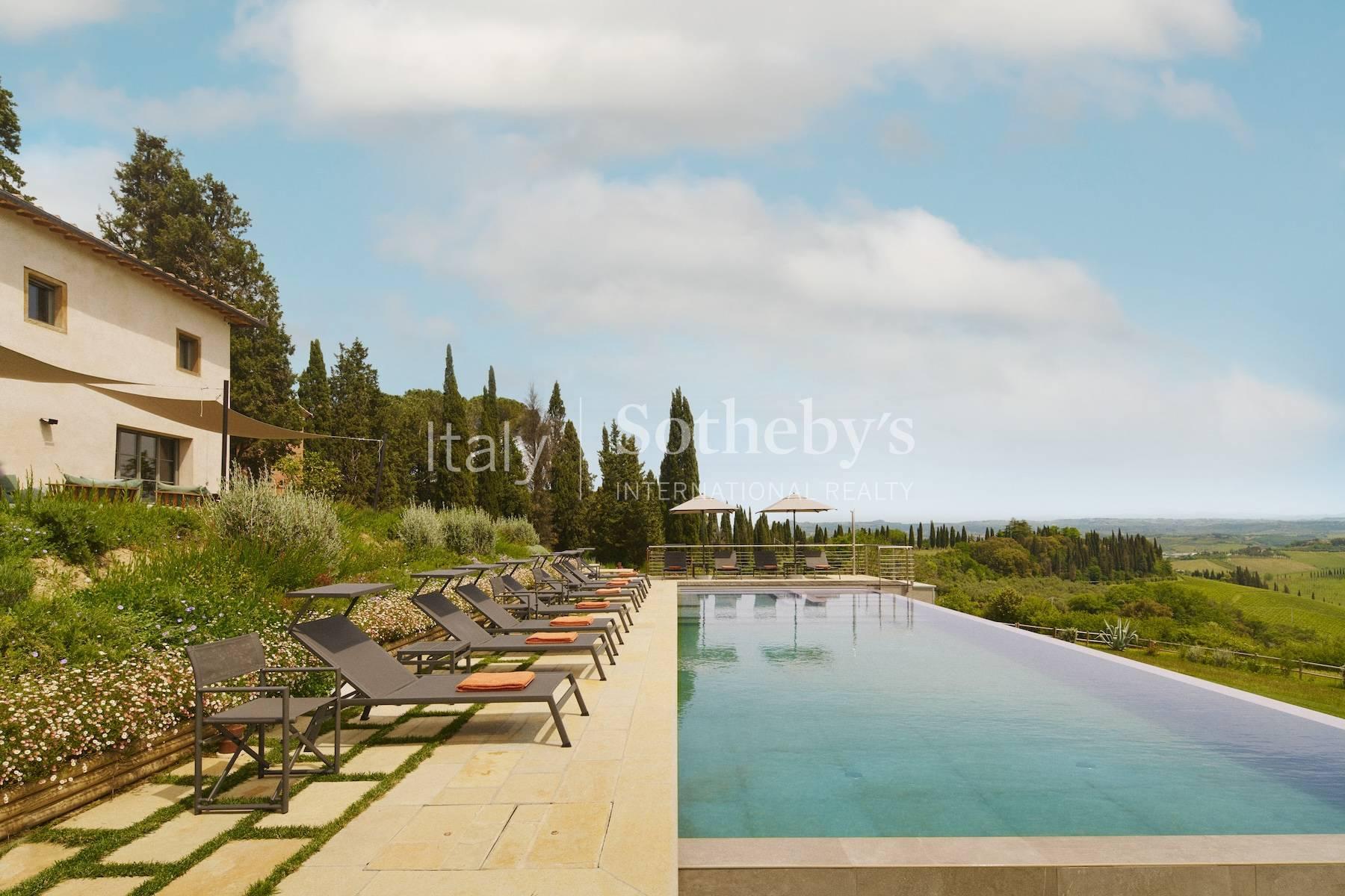 Villa moderna con vista spettacolare su San Gimignano, in affitto, San Gimignano | Sotheby’s Realty Italy - 2