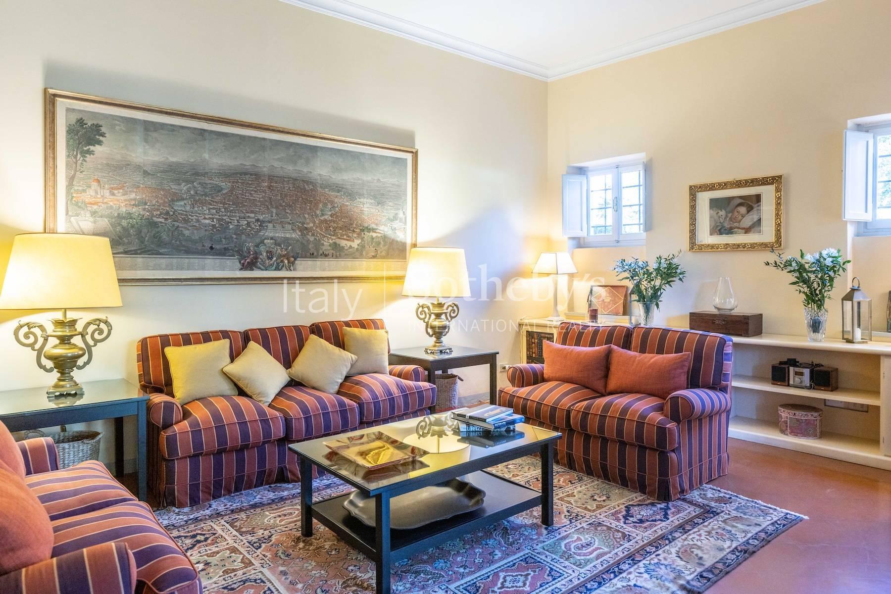 Splendida villa con piscina sulla collina di Fiesole - 7