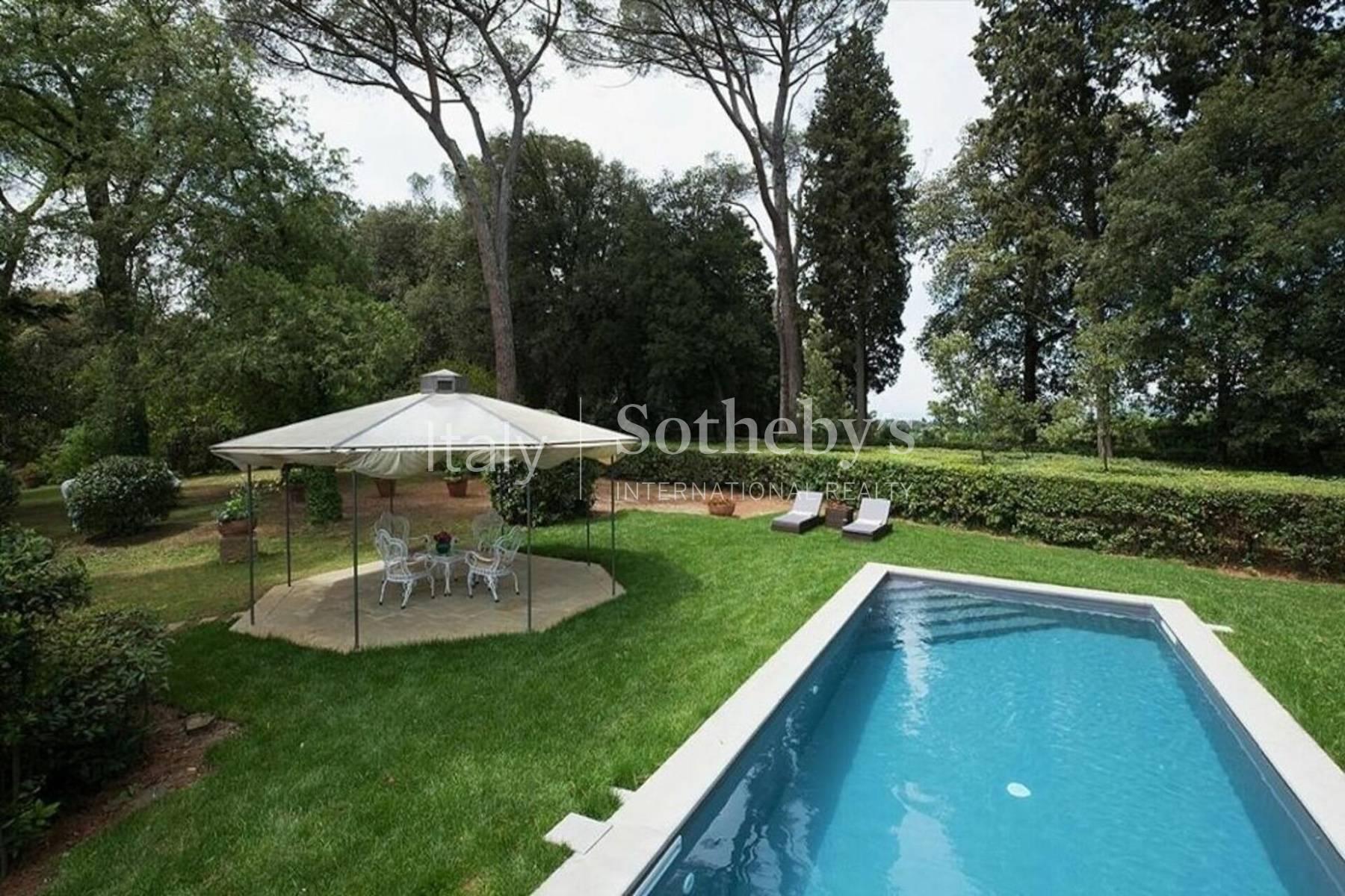 Splendida villa con piscina sulla collina di Fiesole - 3