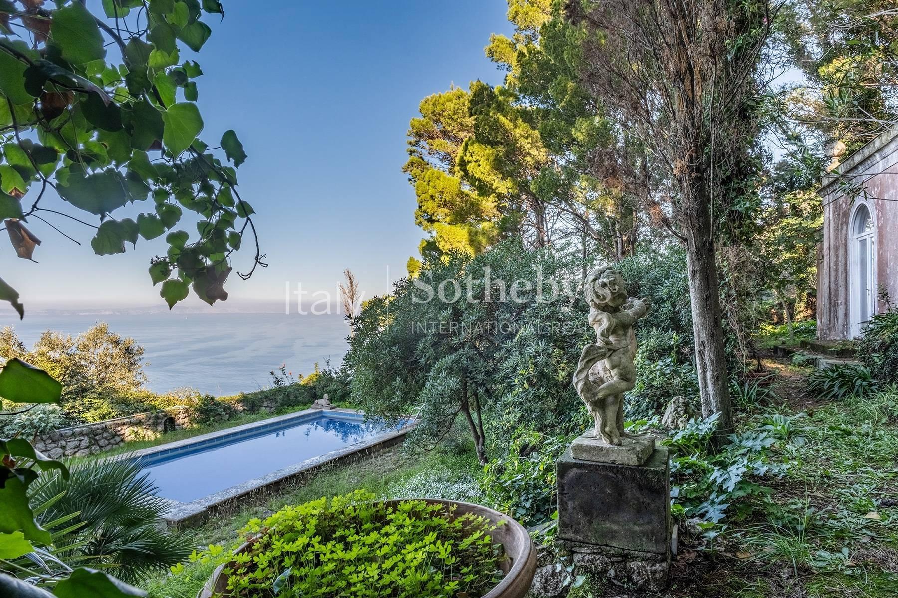 Monumentale dimora a picco sul mare di Capri - 4
