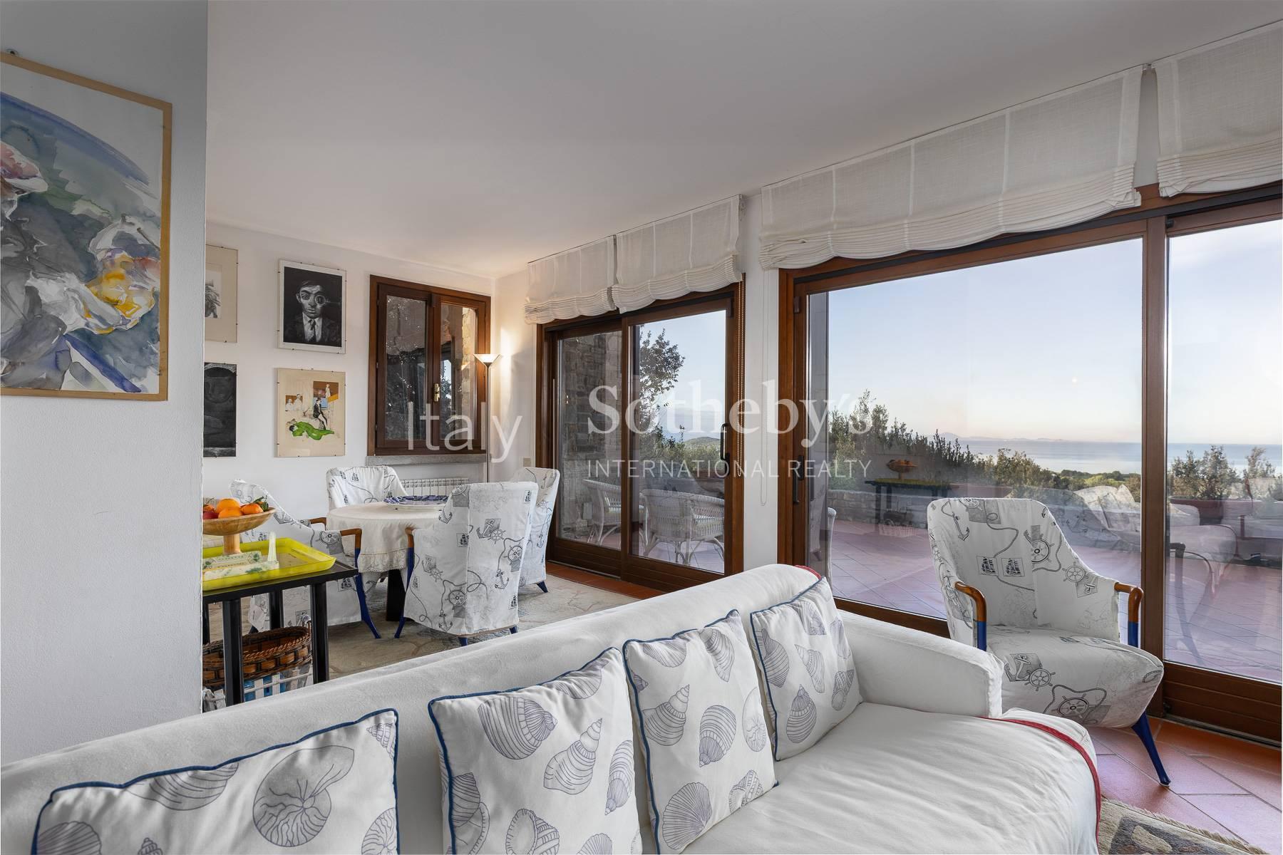 Villa panoramica vista mare sul Golfo di Punta Ala - 6