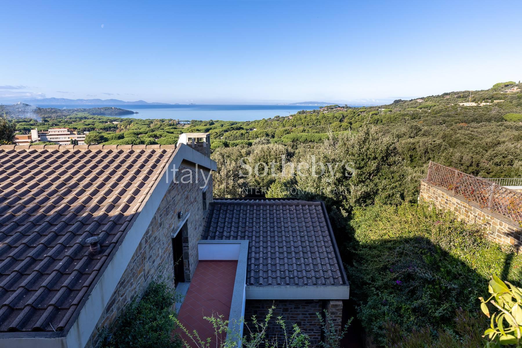 Villa panoramica vista mare sul Golfo di Punta Ala - 2