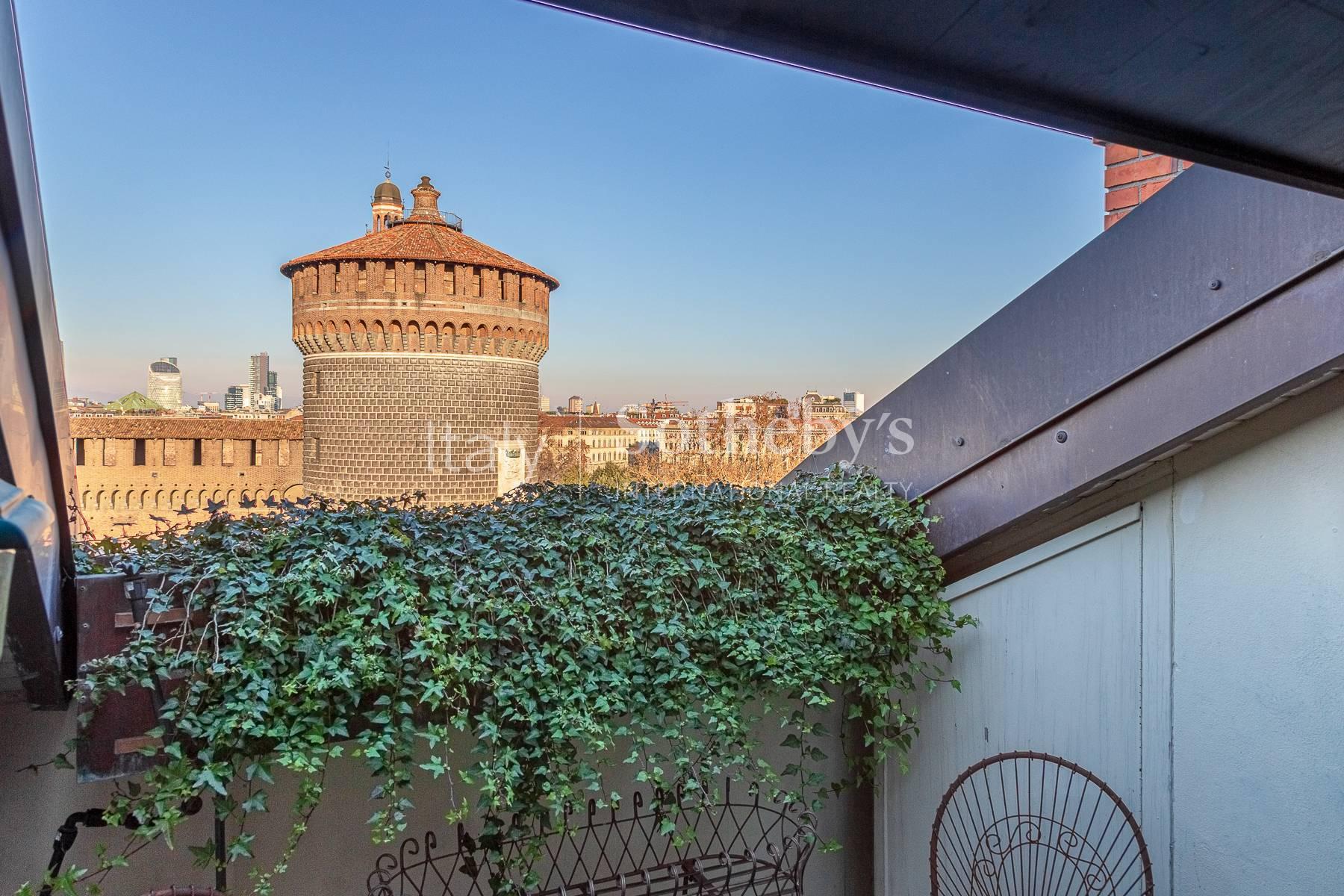 Attico di charme con vista su Piazza Castello, in vendita, Milano | Sotheby’s Realty Italy - 30