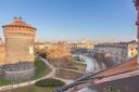Attico di charme con vista su Piazza Castello, in vendita, Milano | Sotheby’s Realty Italy - 11