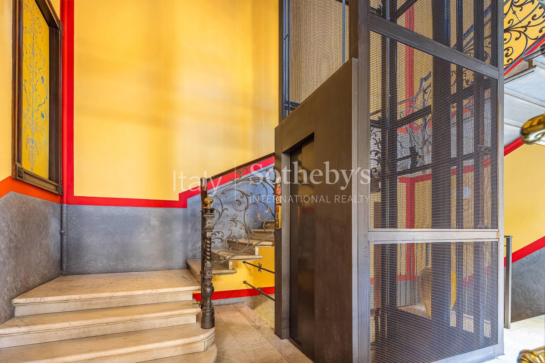 Attico di charme con vista su Piazza Castello, in vendita, Milano | Sotheby’s Realty Italy - 17