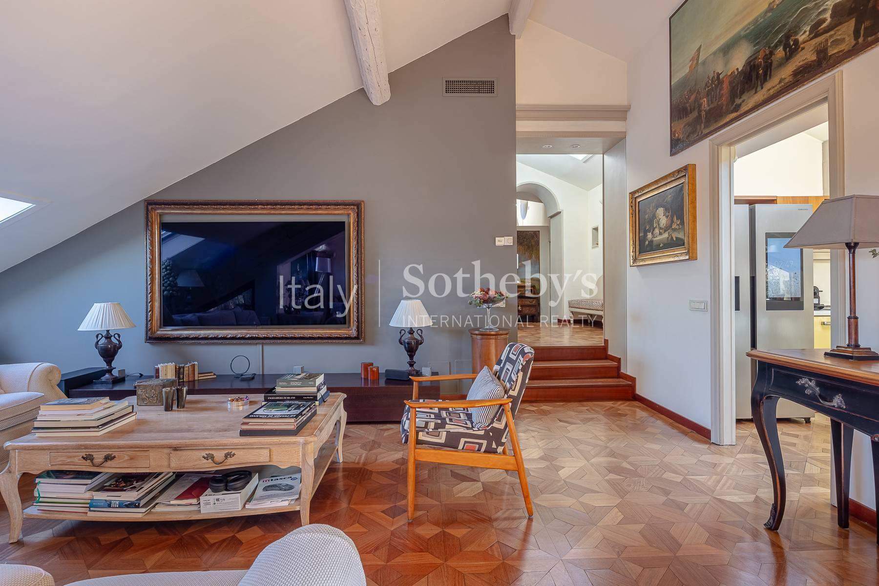 Attico di charme con vista su Piazza Castello, in vendita, Milano | Sotheby’s Realty Italy - 20