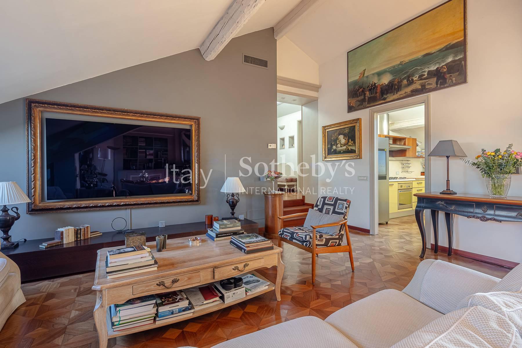 Attico di charme con vista su Piazza Castello, in vendita, Milano | Sotheby’s Realty Italy - 21