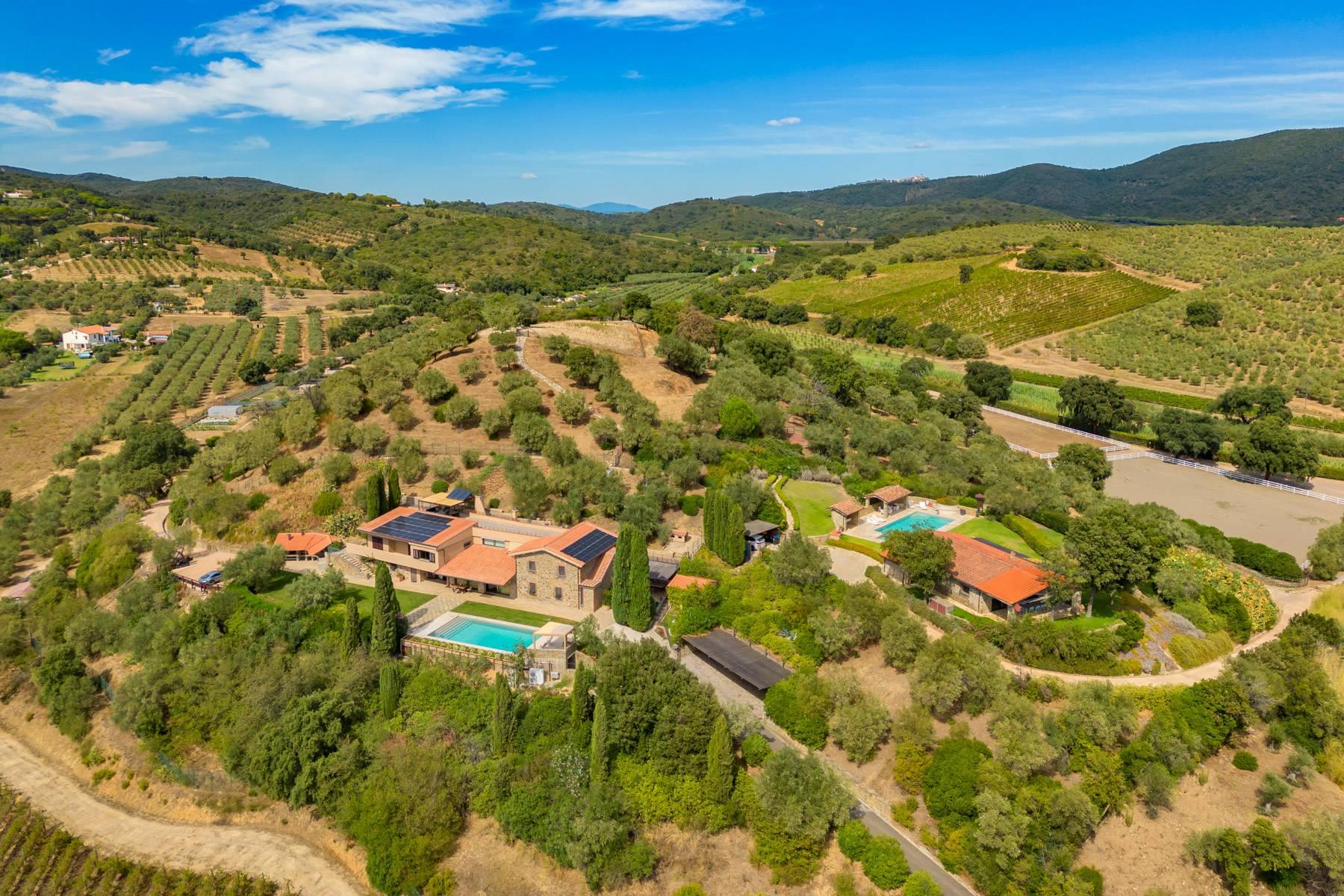 Inspiring tuscan estate with vineyards and olive groves - 1