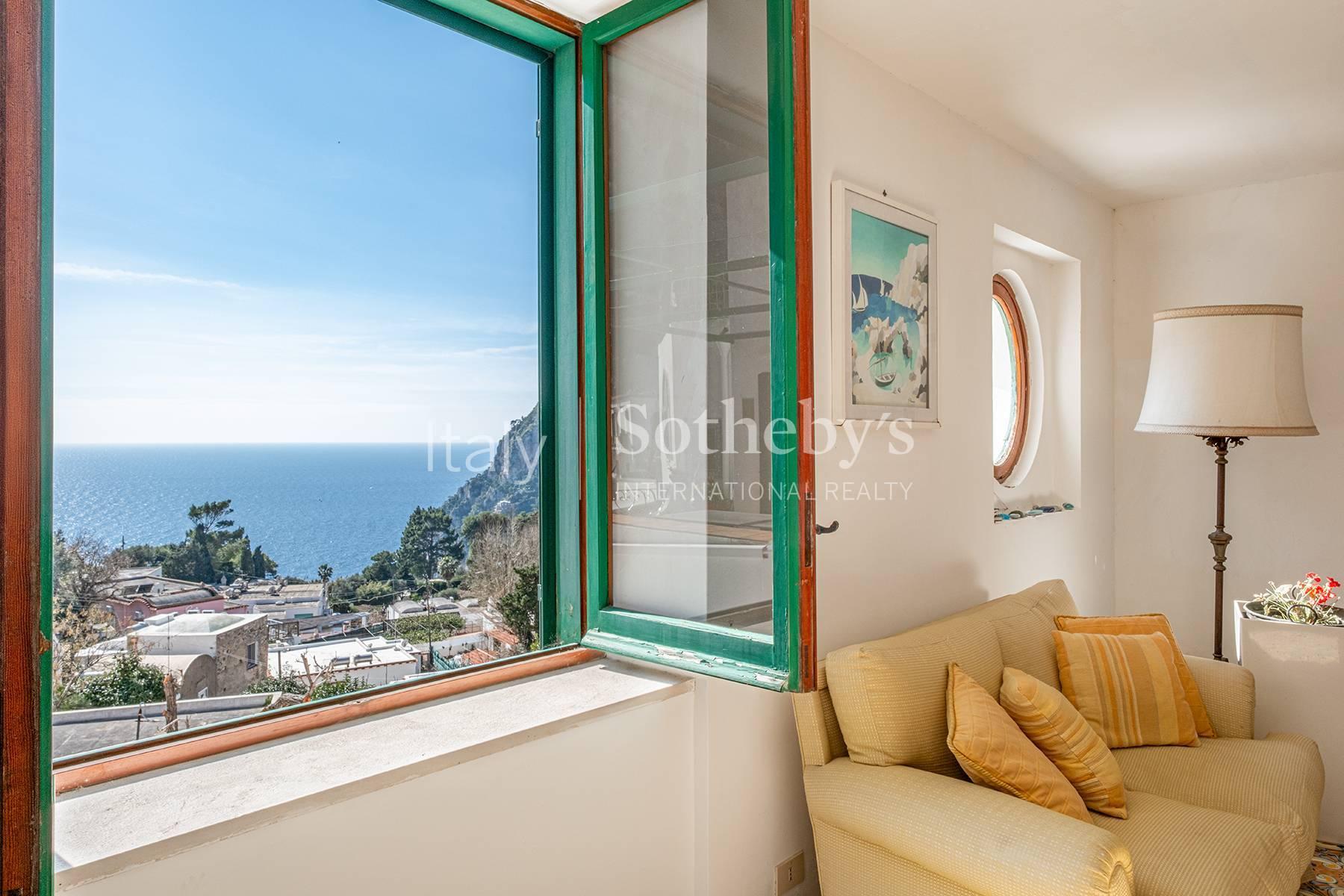 Cielo-terra nel centro di Capri con terrazzo panoramico - 6