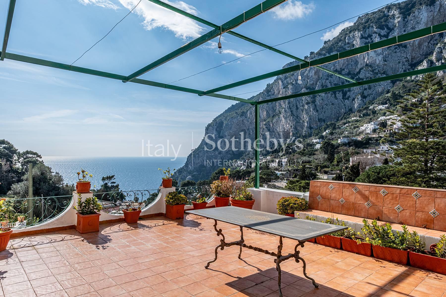 Cielo-terra nel centro di Capri con terrazzo panoramico - 3