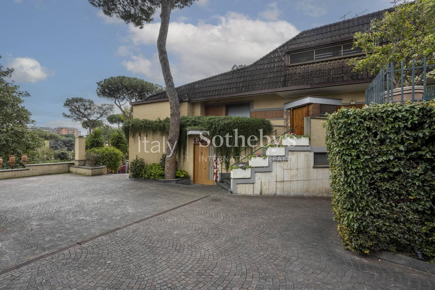 Elegante villa con terrazze e giardino nel quartiere EUR, in vendita, Roma | Sotheby’s Realty Italy - 29