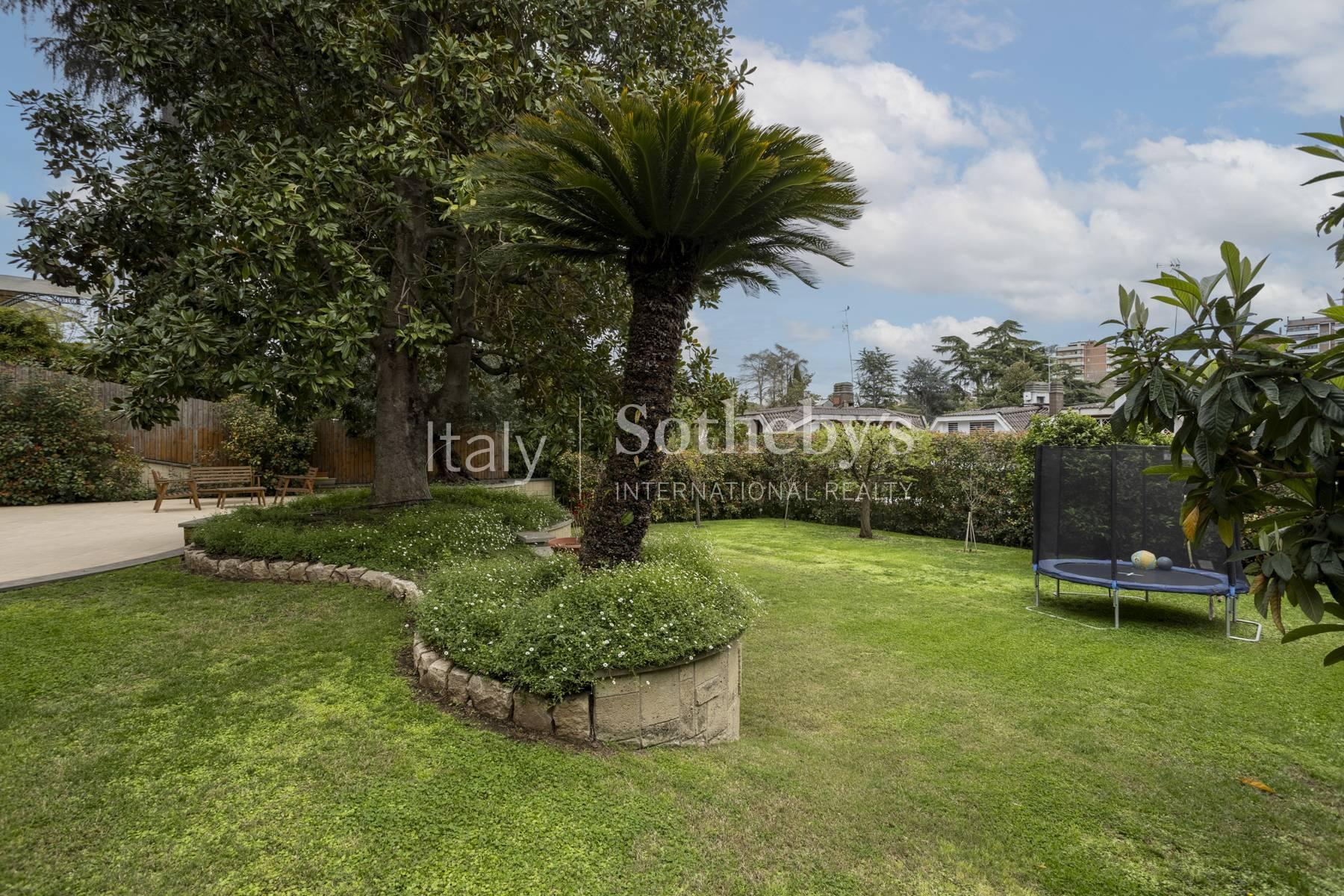 Elegante villa con terrazze e giardino nel quartiere EUR, in vendita, Roma | Sotheby’s Realty Italy - 28