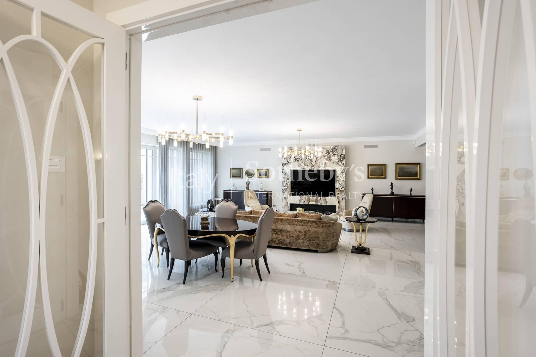 Elegante villa con terrazze e giardino nel quartiere EUR, in vendita, Roma | Sotheby’s Realty Italy - 4