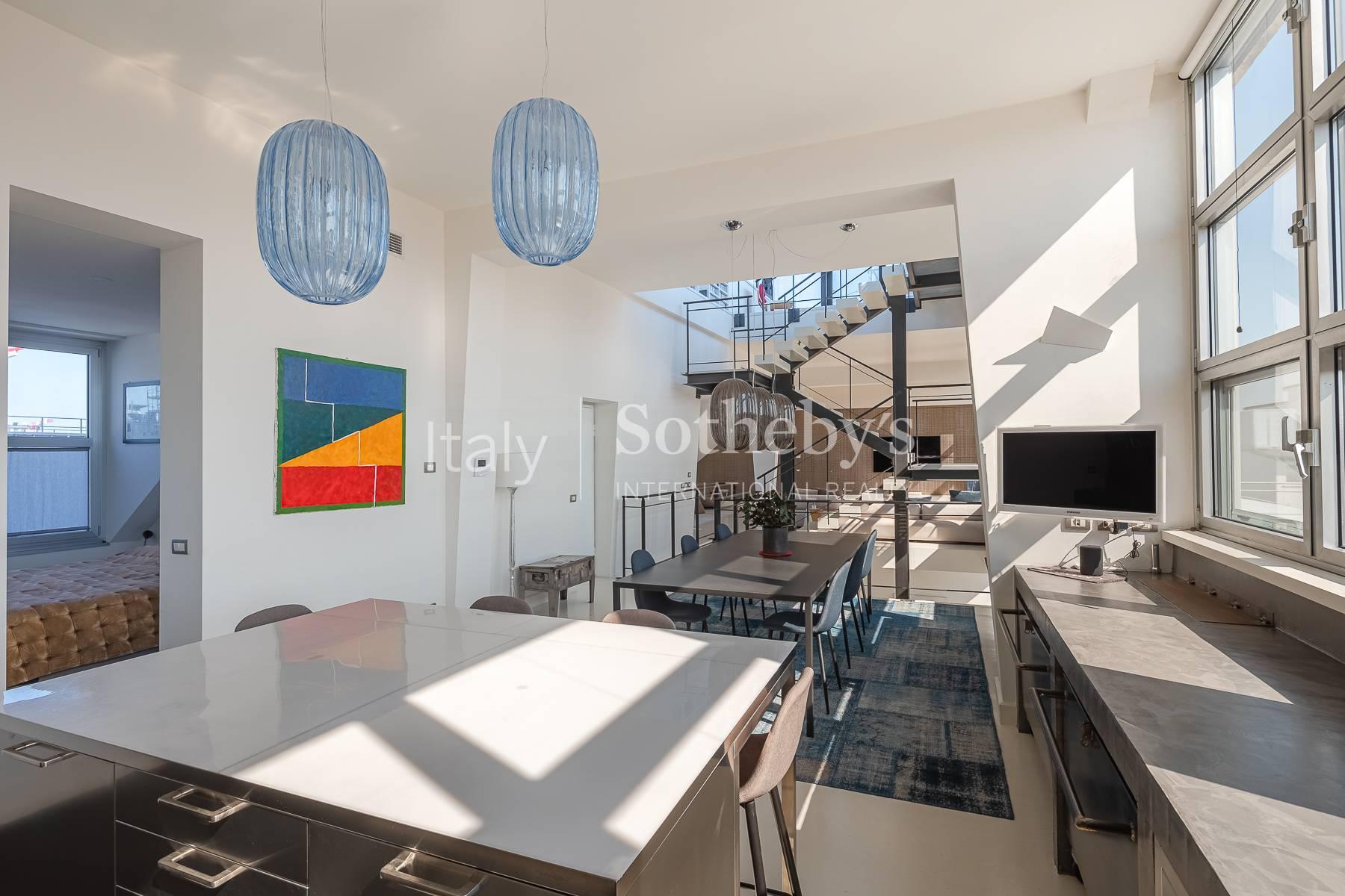 Attico su tre piani in stile New York con terrazzi, in vendita, Milano | Sotheby’s Realty Italy - 13