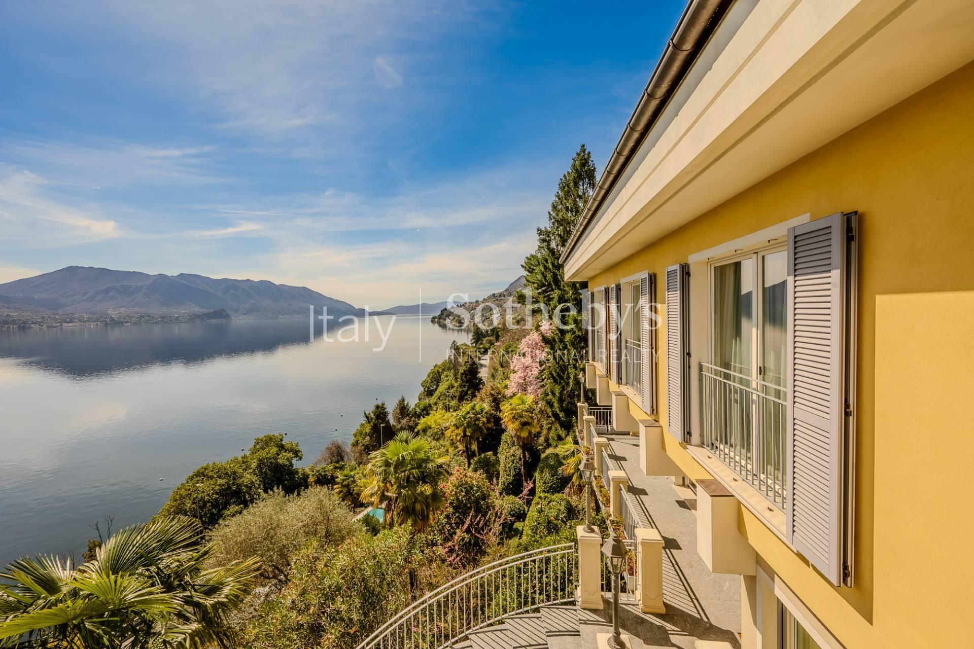 Elegante villa con piscina sul Lago Maggiore, in vendita, Cannero Riviera | Sotheby’s Realty Italy - 2