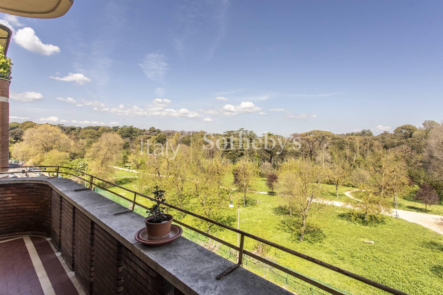 Luminoso appartamento con affacci su Villa Ada, in vendita, Roma | Sotheby’s Realty Italy - 3