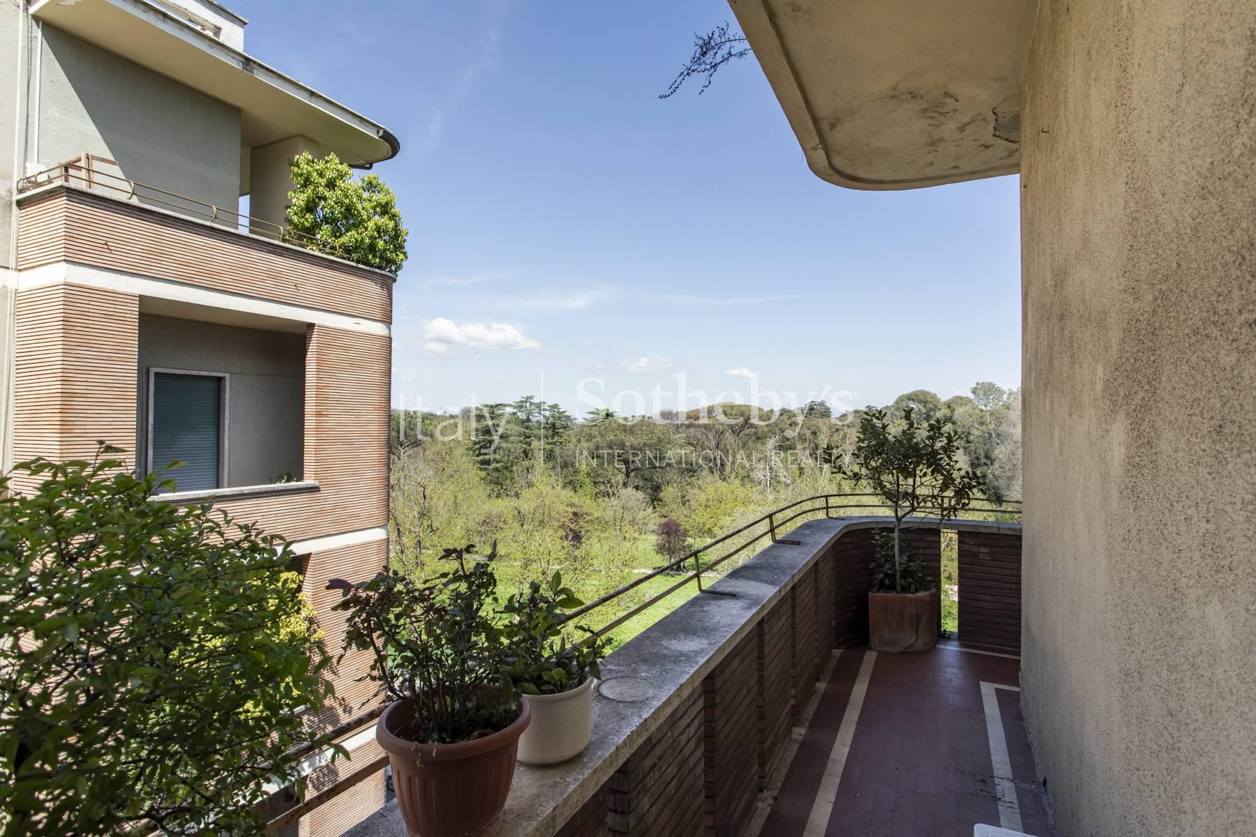Luminoso appartamento con affacci su Villa Ada, in vendita, Roma | Sotheby’s Realty Italy - 8