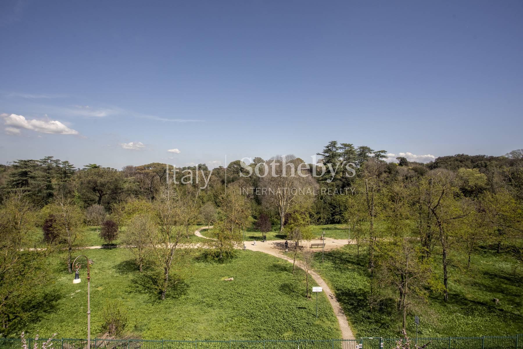 Luminoso appartamento con affacci su Villa Ada, in vendita, Roma | Sotheby’s Realty Italy - 6