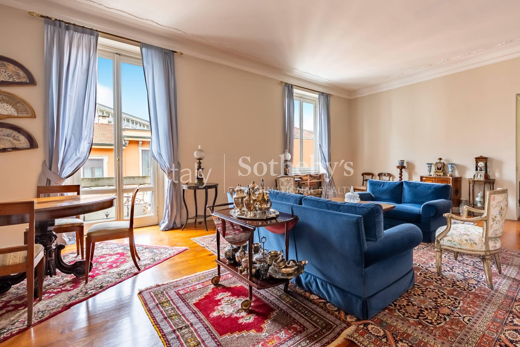 Ampio appartamento di autentica eleganza d’epoca, in vendita, Milano | Sotheby’s Realty Italy - 4