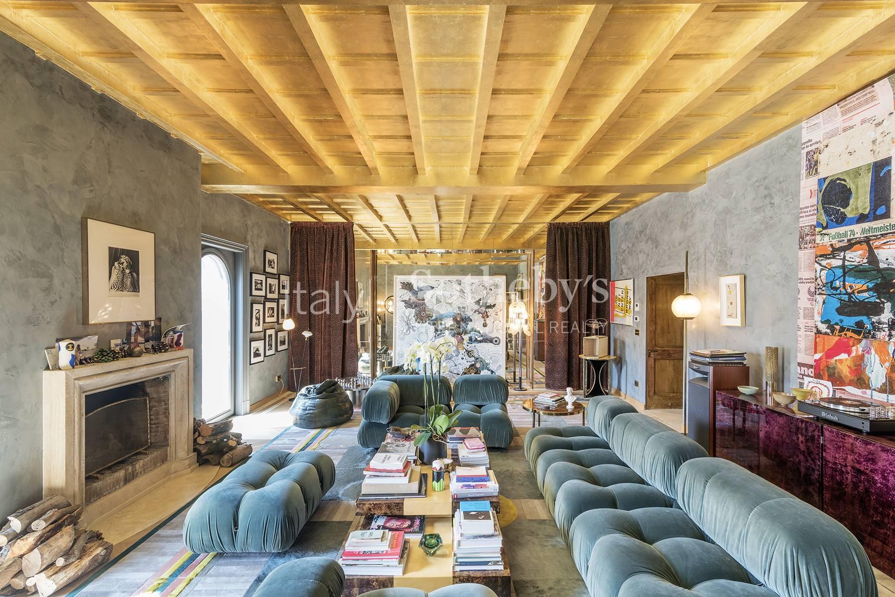 Prestigious penthouse with stunning panoramic terraces in Trastevere - 3