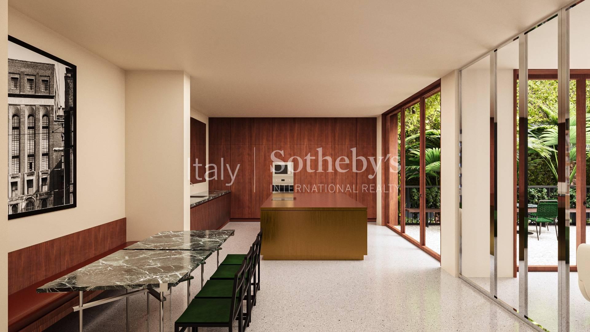 Independent property surrounded by greenery in the center of Milan, For sale, Milan | Sotheby’s Realty Italy - 11