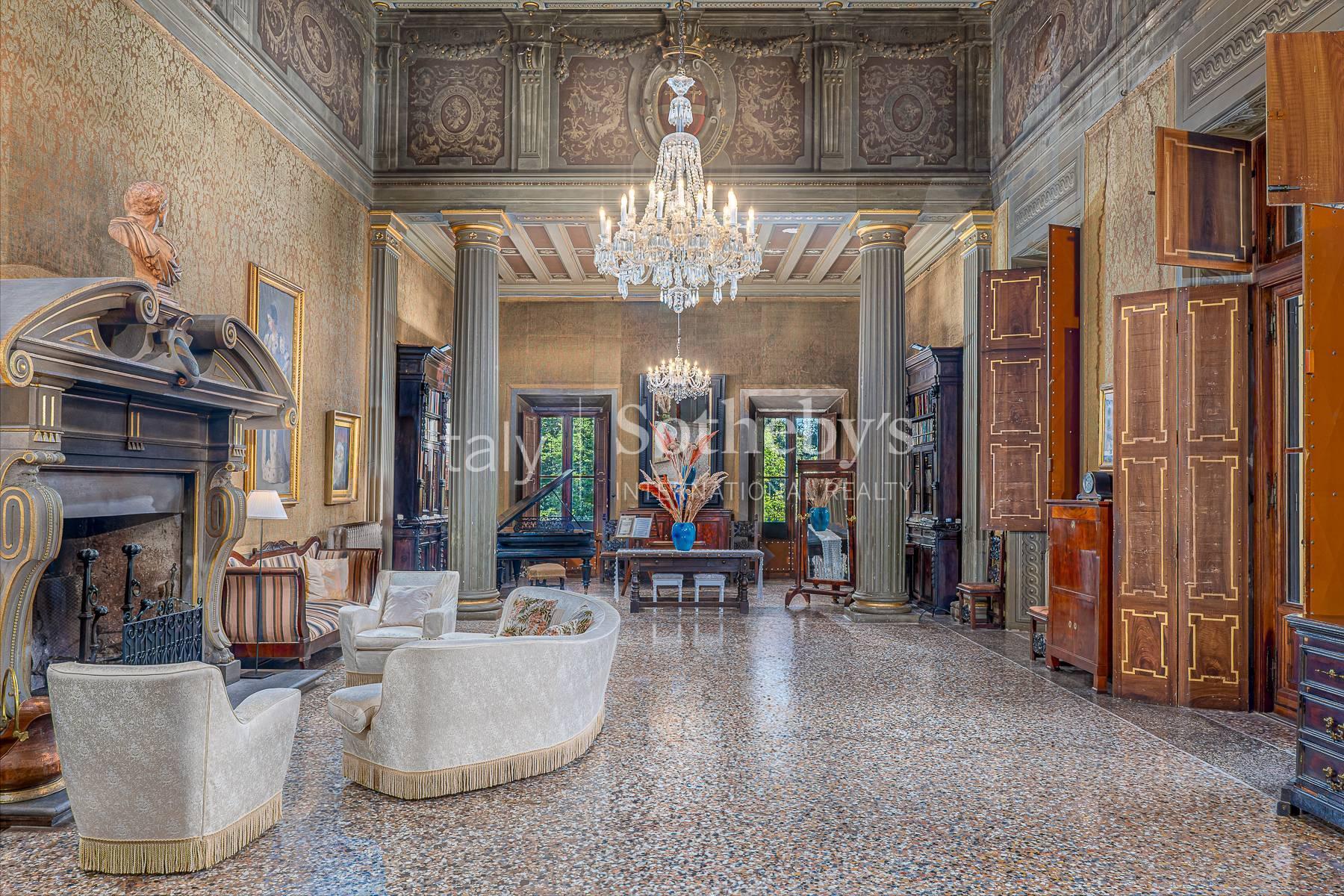 Storica villa maestosa con vista mozzafiato sulla campagna fiorentina, in vendita, Borgo San Lorenzo | Sotheby’s Realty Italy - 7