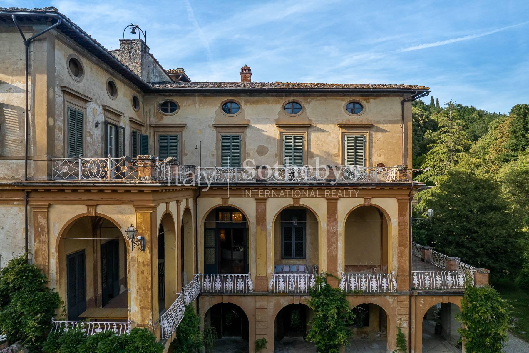 Storica villa maestosa con vista mozzafiato sulla campagna fiorentina, in vendita, Borgo San Lorenzo | Sotheby’s Realty Italy - 21