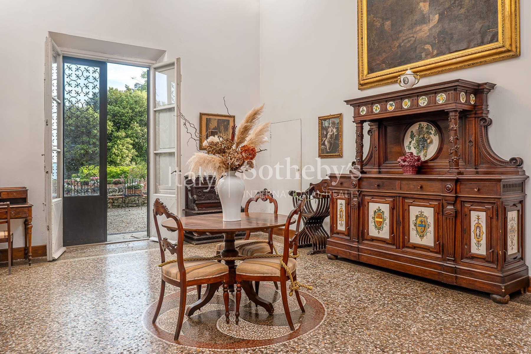 Storica villa maestosa con vista mozzafiato sulla campagna fiorentina, in vendita, Borgo San Lorenzo | Sotheby’s Realty Italy - 23