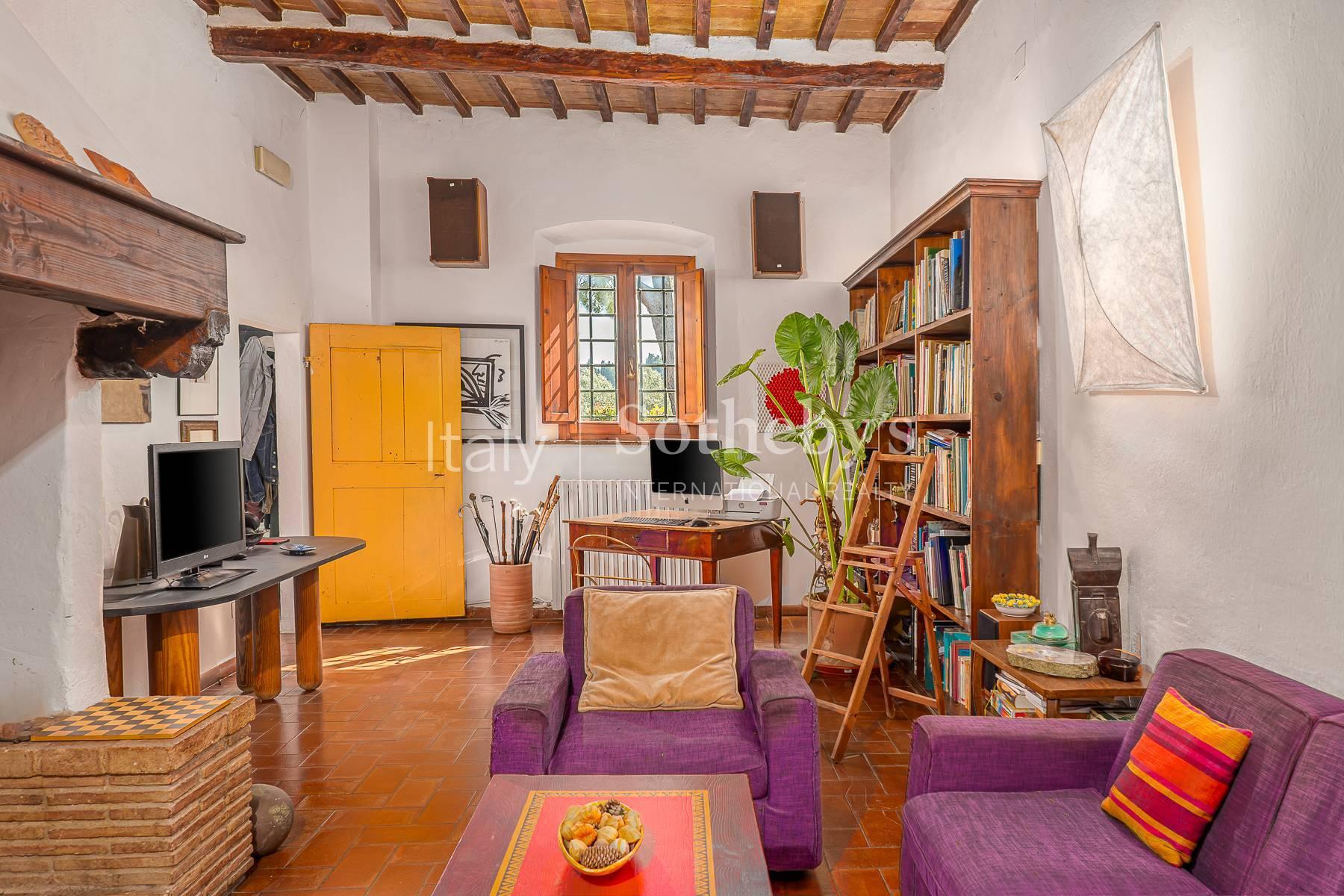 Villa toscana autentica, elegante e raffinata immersa nella campagna, in vendita, Montespertoli | Sotheby’s Realty Italy - 4