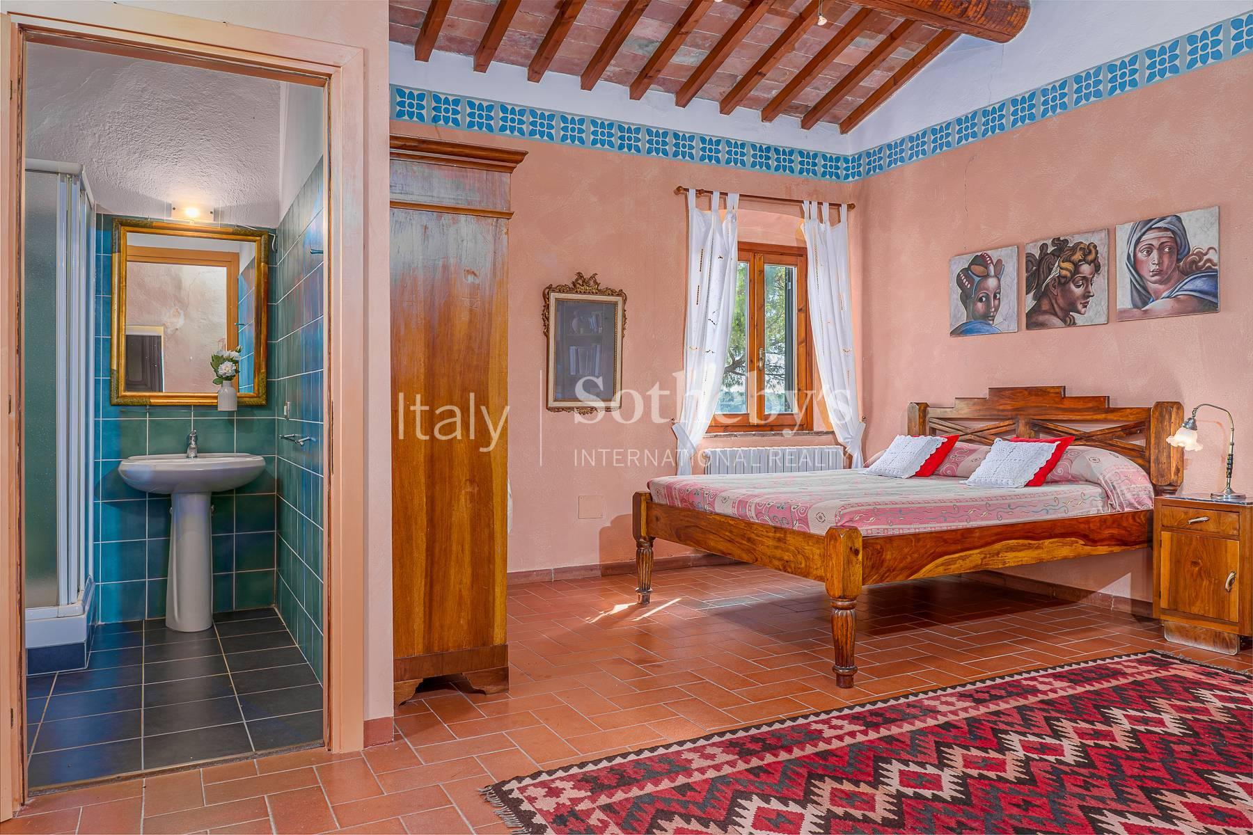 Villa toscana autentica, elegante e raffinata immersa nella campagna, in vendita, Montespertoli | Sotheby’s Realty Italy - 10