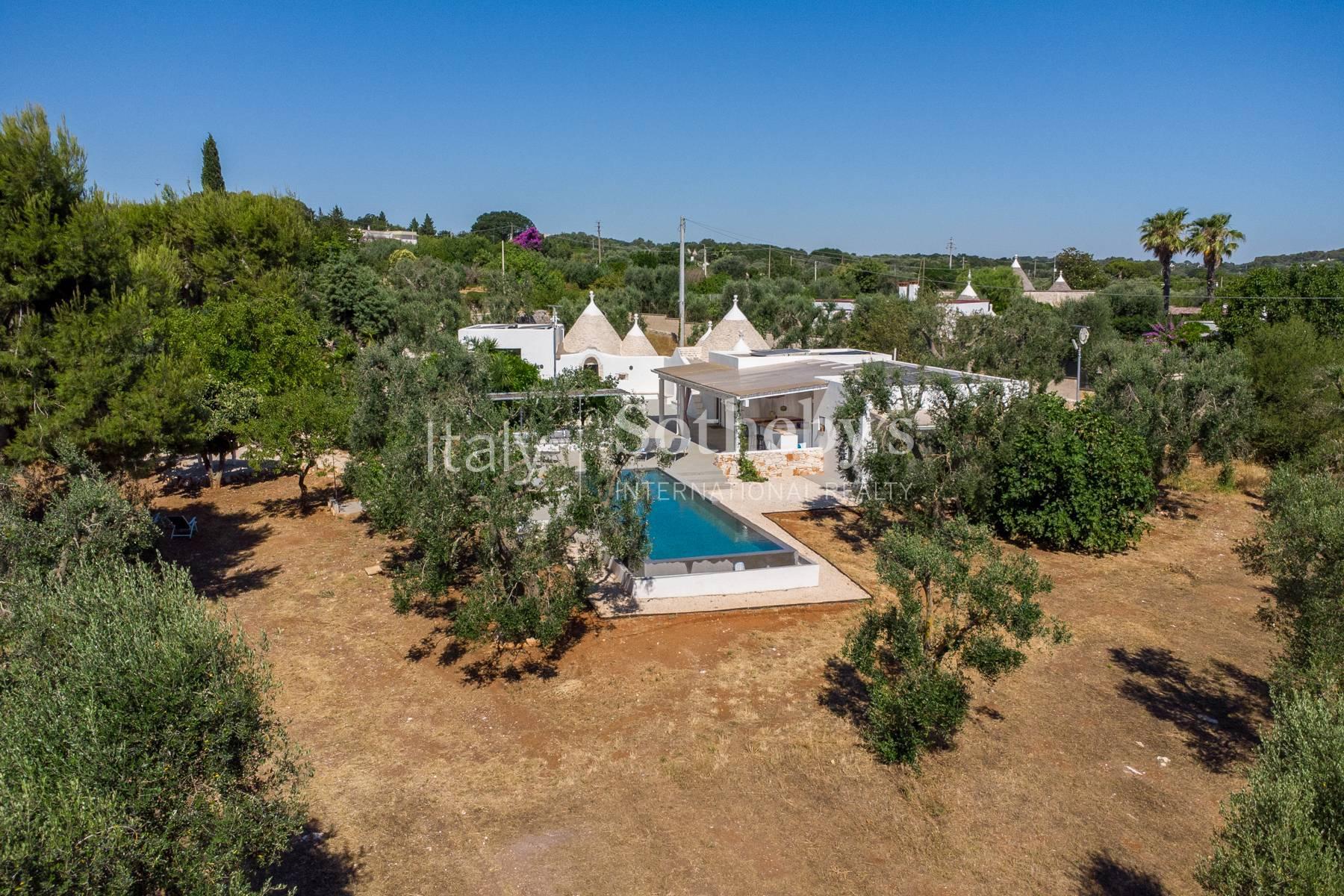 Autentici trulli con terreno panoramico nella Valle d'Itria - 2