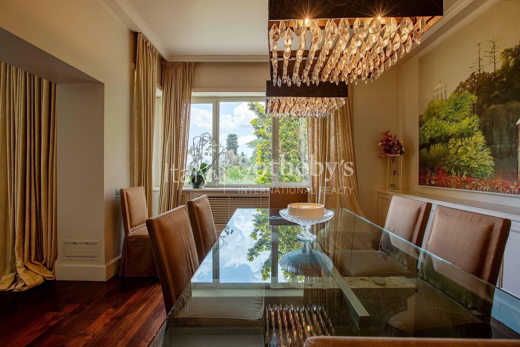 Elegante appartamento con giardino e terrazza ai Parioli, in vendita, Roma | Sotheby’s Realty Italy - 5