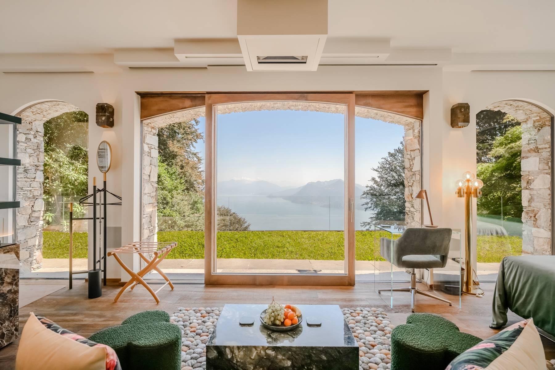 Villa di design con vista sul Lago Maggiore - 1