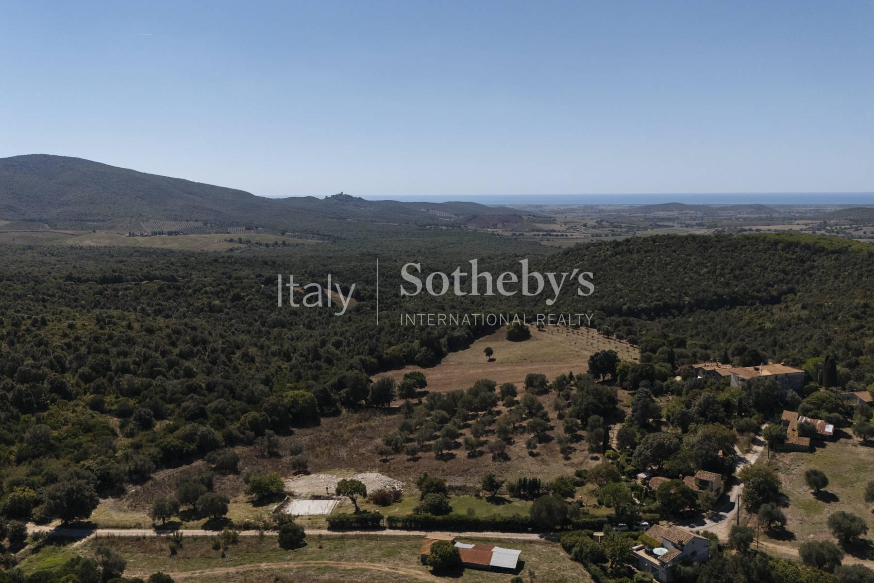 Progetto approvato per villa panoramica a Capalbio - 2