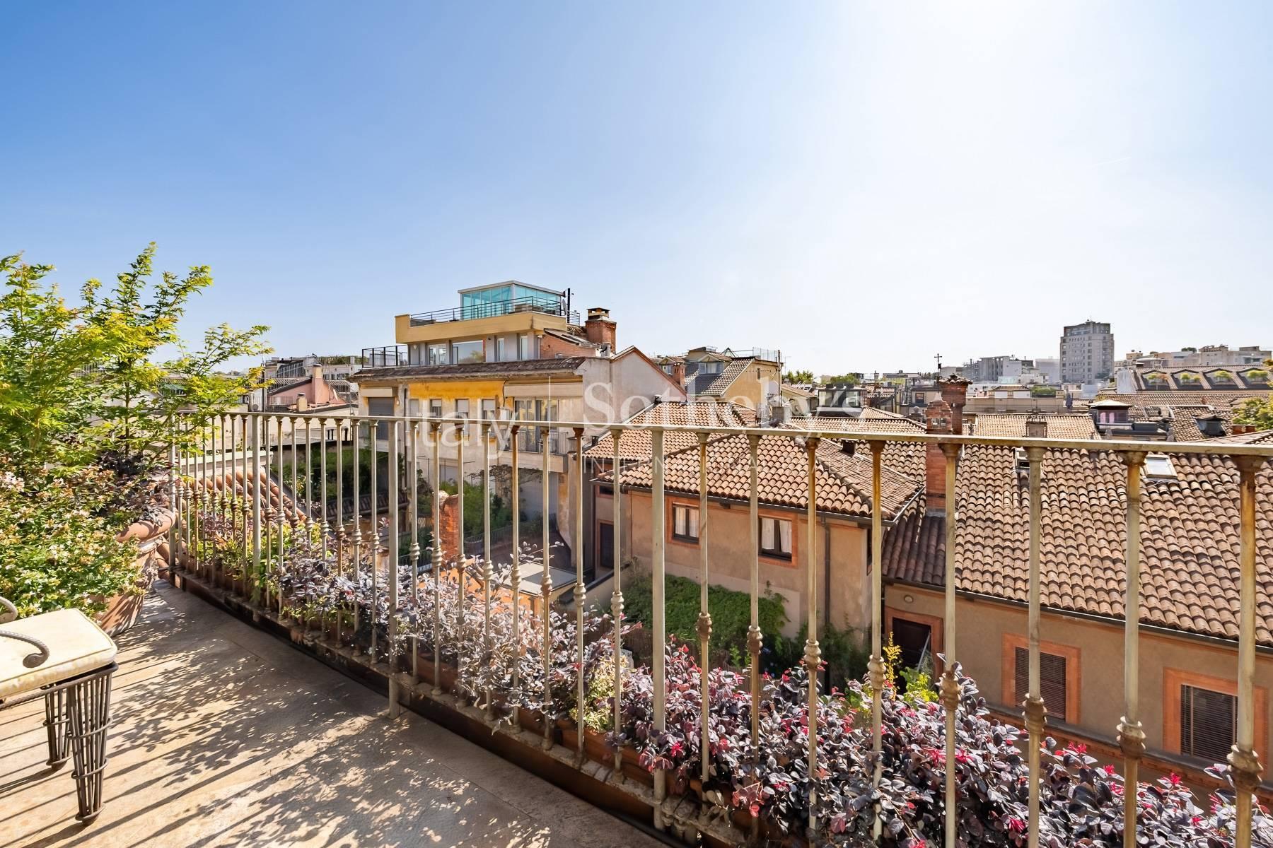 Charming penthouse with terraces in the Quadrilatero district, For sale, Milan | Sotheby’s Realty Italy - 13