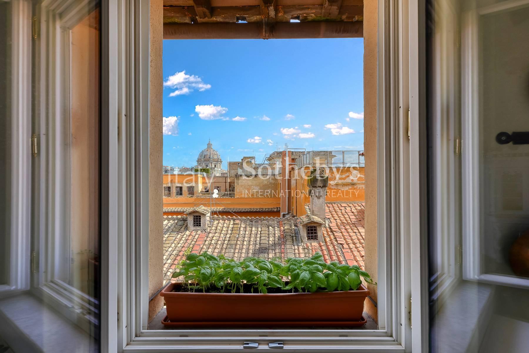 Attico ristrutturato con vista panoramica nel centro di Roma, in vendita, Roma | Sotheby’s Realty Italy - 23