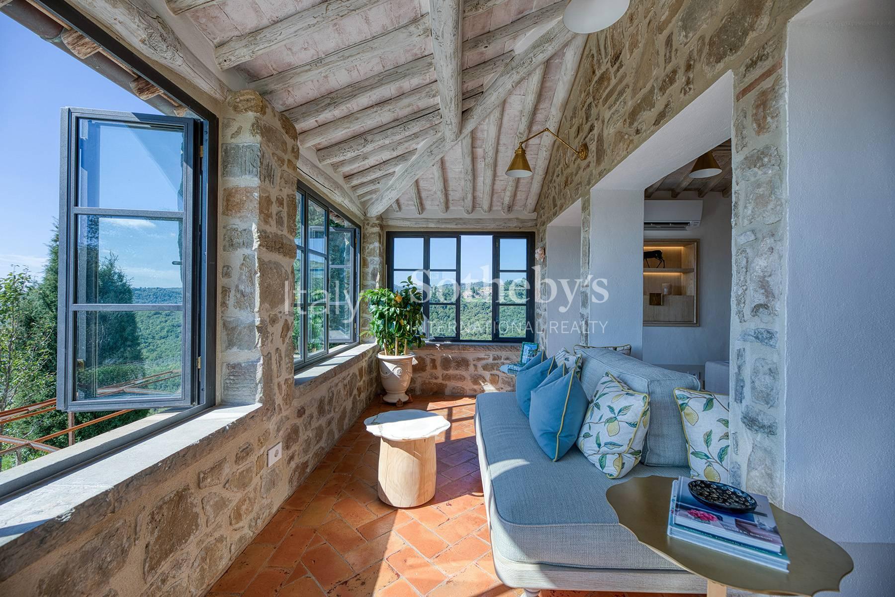 Raffinata villa ristrutturata nel cuore del Chianti, in vendita, Gaiole in Chianti | Sotheby’s Realty Italy - 19