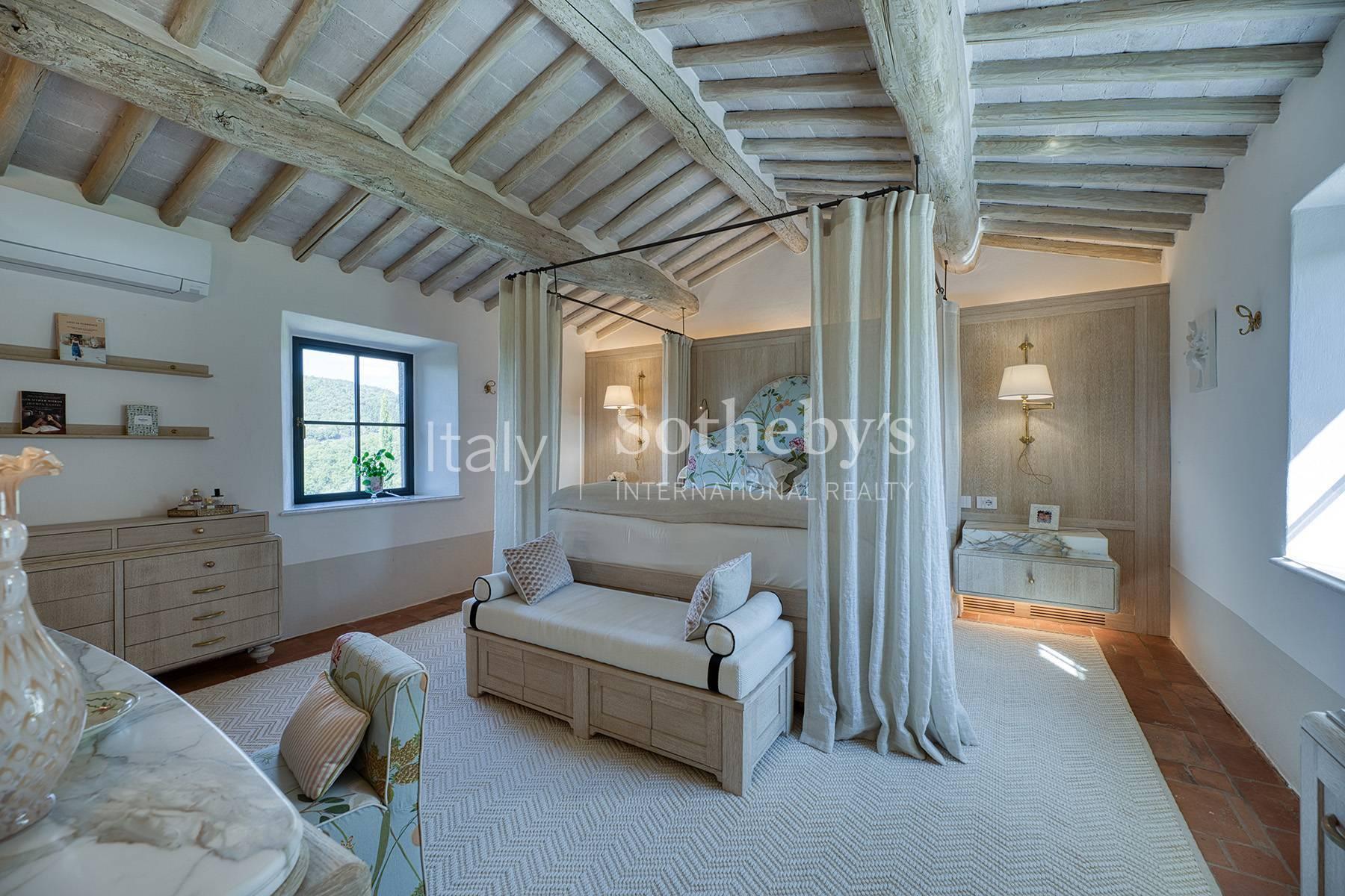Raffinata villa ristrutturata nel cuore del Chianti, in vendita, Gaiole in Chianti | Sotheby’s Realty Italy - 21