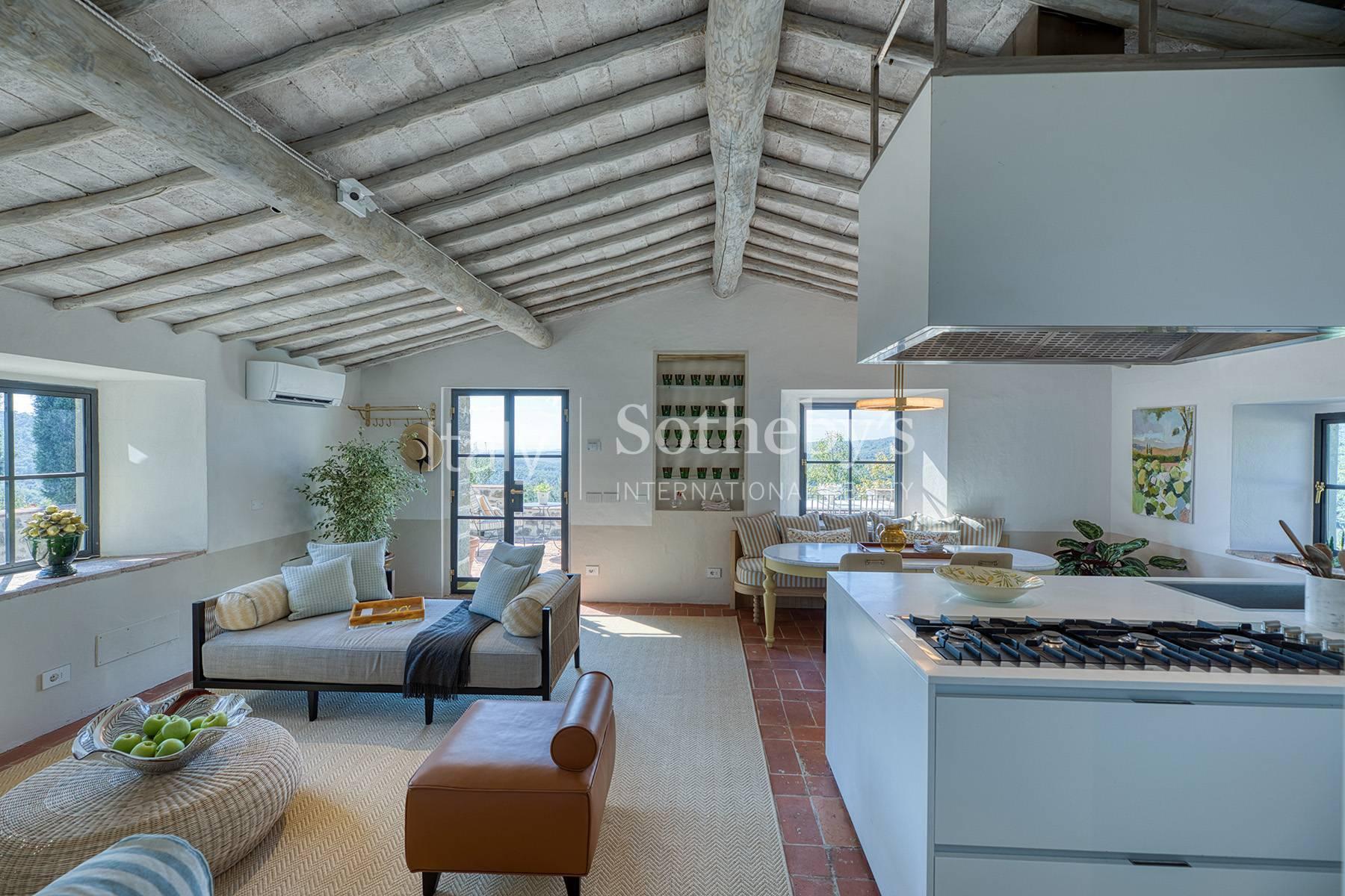 Raffinata villa ristrutturata nel cuore del Chianti, in vendita, Gaiole in Chianti | Sotheby’s Realty Italy - 28