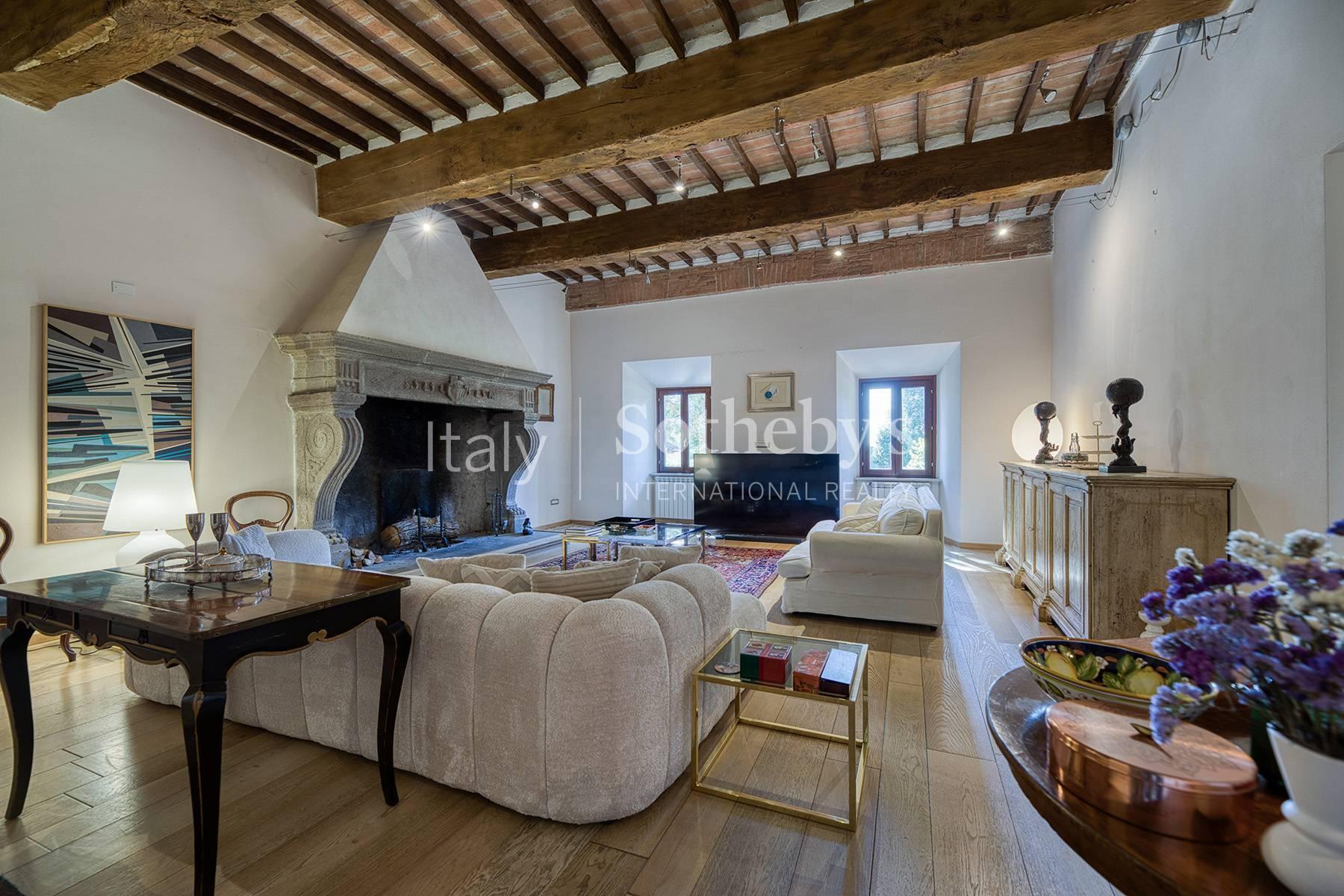 Esclusiva proprietà in villa storica immersa nelle colline del Chianti, in vendita, Castelnuovo Berardenga | Sotheby’s Realty Italy - 6