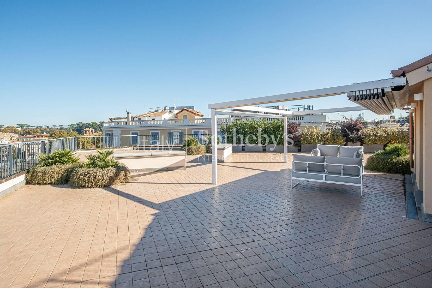 Attico con terrazza panoramica, in affitto, Roma | Sotheby’s Realty Italy - 28
