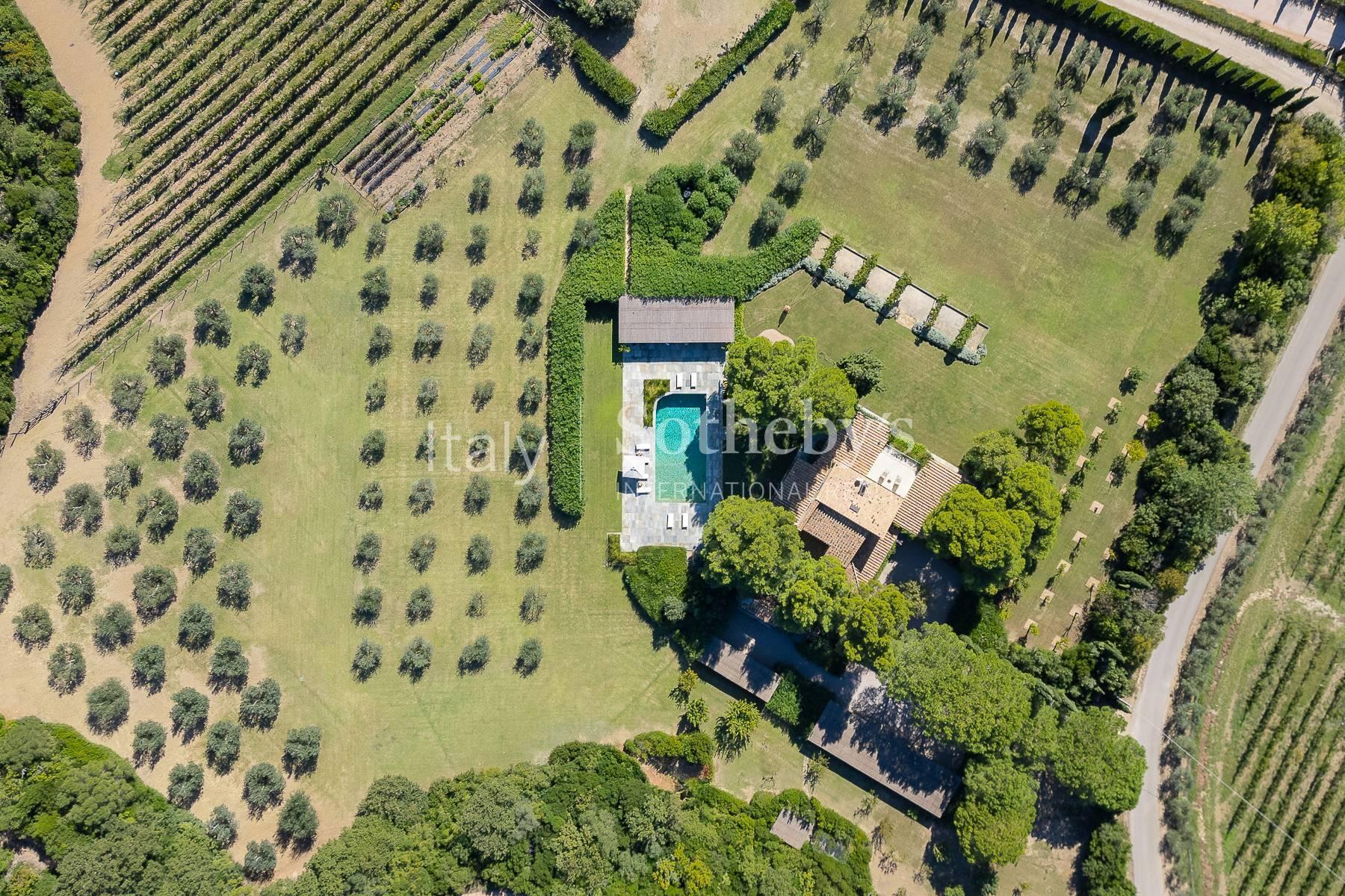 Elegante casale vicino Capalbio immerso nelle vigne toscane, in affitto, Capalbio | Sotheby’s Realty Italy - 30