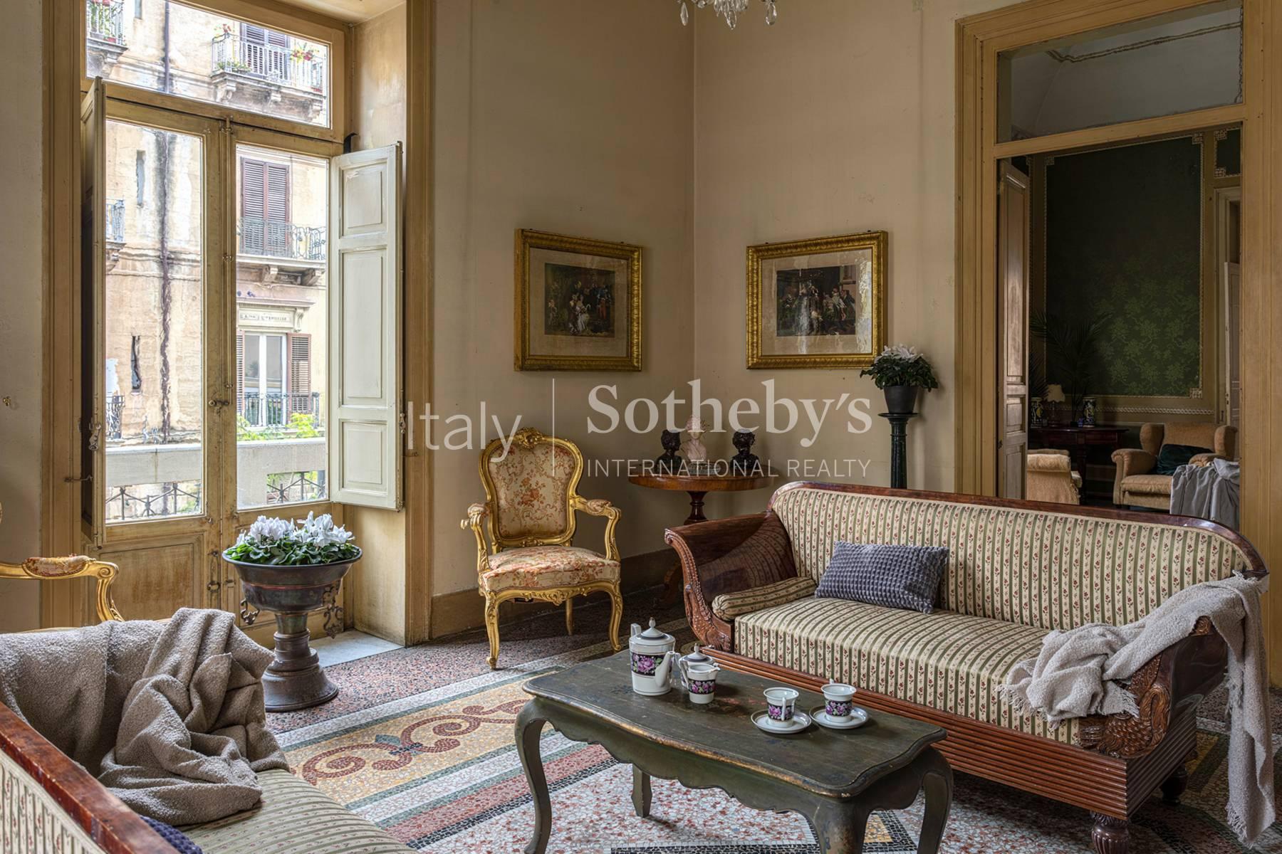 Elegante appartamento in stile Liberty a Palermo, in vendita, Palermo | Sotheby’s Realty Italy - 14