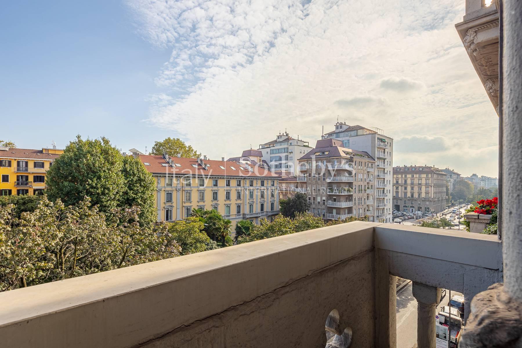 Ampio appartamento restaurato con balconi in stabile d’epoca, in affitto, Milano | Sotheby’s Realty Italy - 22