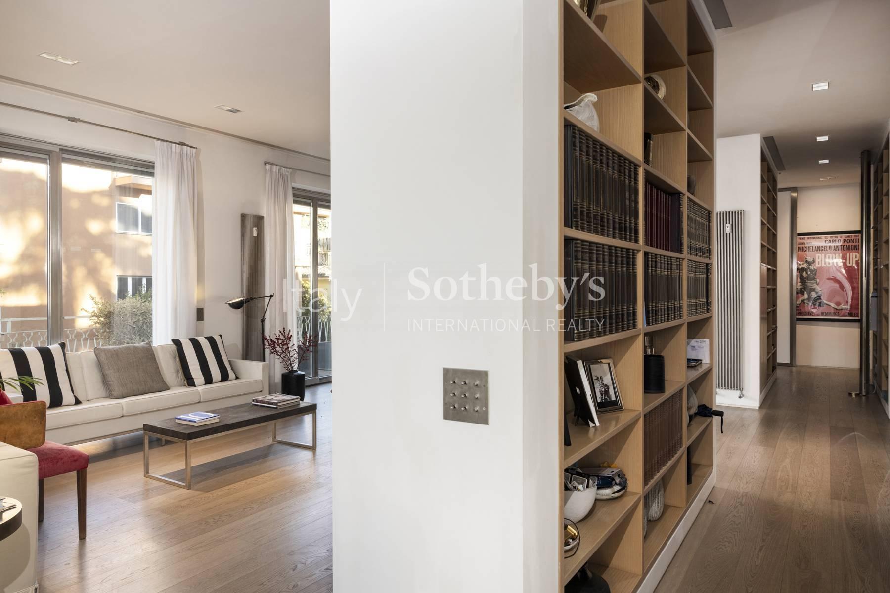 Elegante appartamento di design con terrazza, in vendita, Roma | Sotheby’s Realty Italy - 16